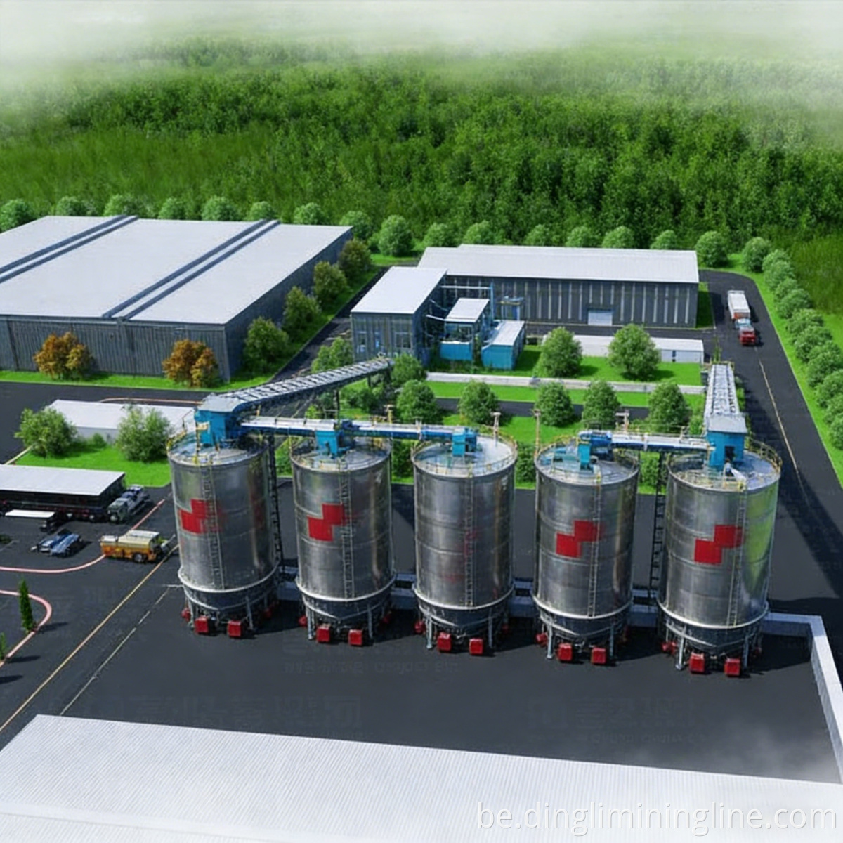 350-я высокаэфектыўная каменная лінія 350th High-Efficiency Stone Line